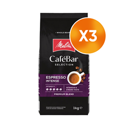 Melitta CafeBar Selection Espresso Intense Çekirdek Kahve 1KG 3'lü Set