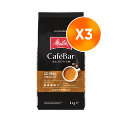 Melitta CafeBar Selection Crema Intense Çekirdek Kahve 1KG 3'lü Set