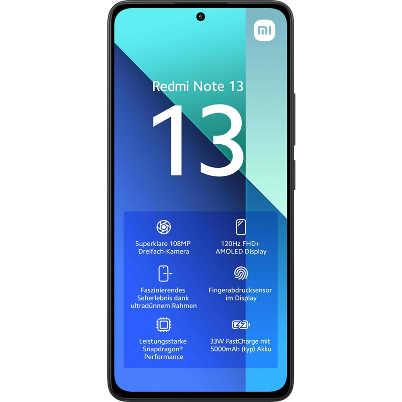 Xiaomi Redmi Note 13 8GB/256GB Akıllı Telefon Siyah