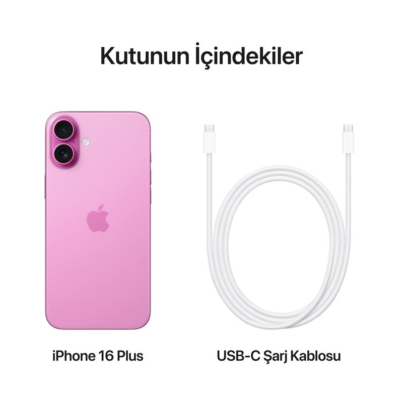 iPhone 16 Plus 128 GB Pembe