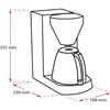 Melitta Enjoy Top Therm Termoslu Filtre Kahve Makinesi Siyah 1017-08